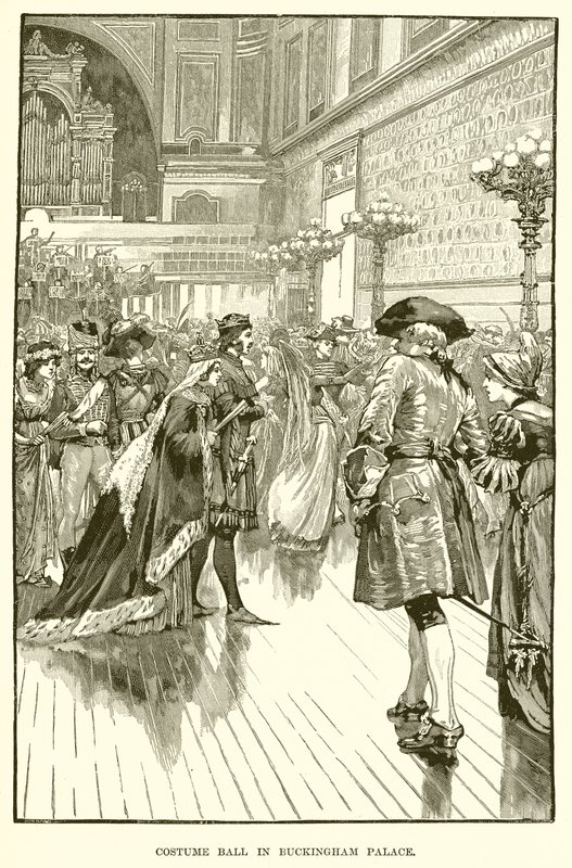 Bal Costumé au Palais de Buckingham - English School