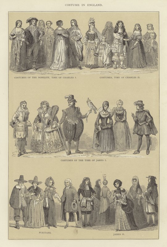 Costume en Angleterre - English School