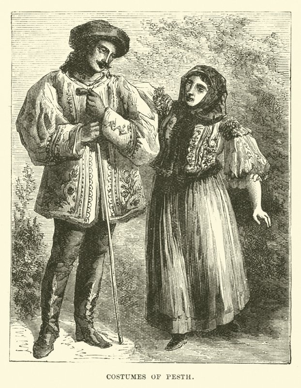 Costumes de Pesth - English School