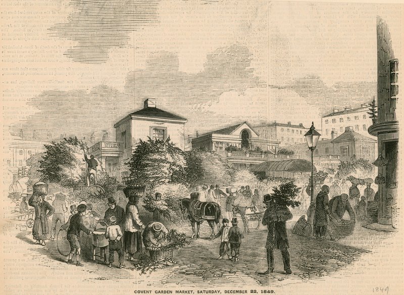 Marché de Covent Garden, 22 décembre 1849 - English School