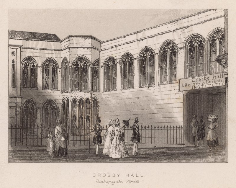 Crosby Hall, Bishopsgate Street, Londres - English School