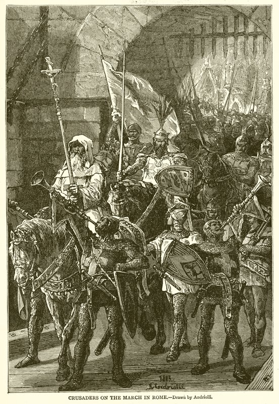 Croisés en marche à Rome - English School