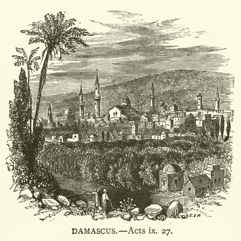 Damas, Actes, ix, 27 - English School