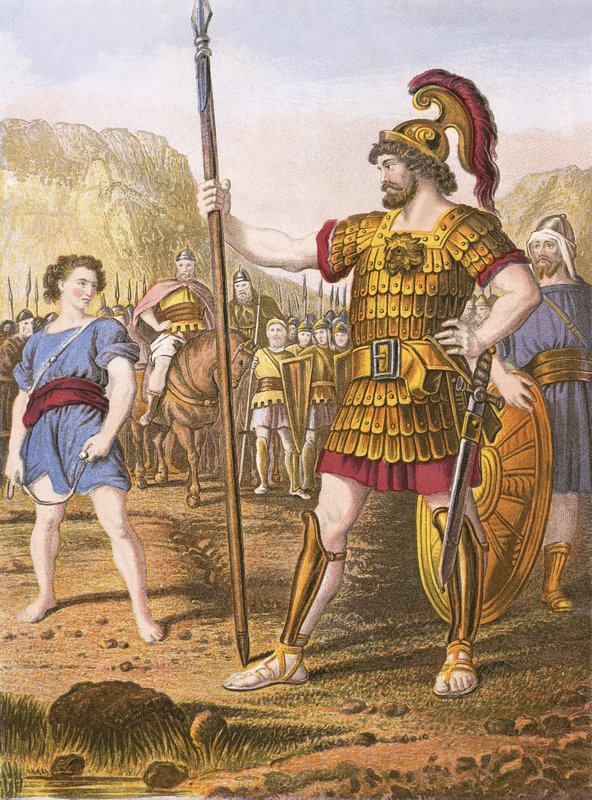 David et Goliath - English School