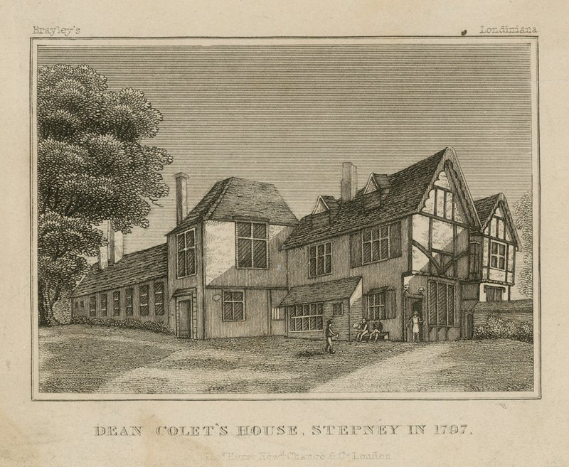 Maison de Dean Colet à Stepney - English School