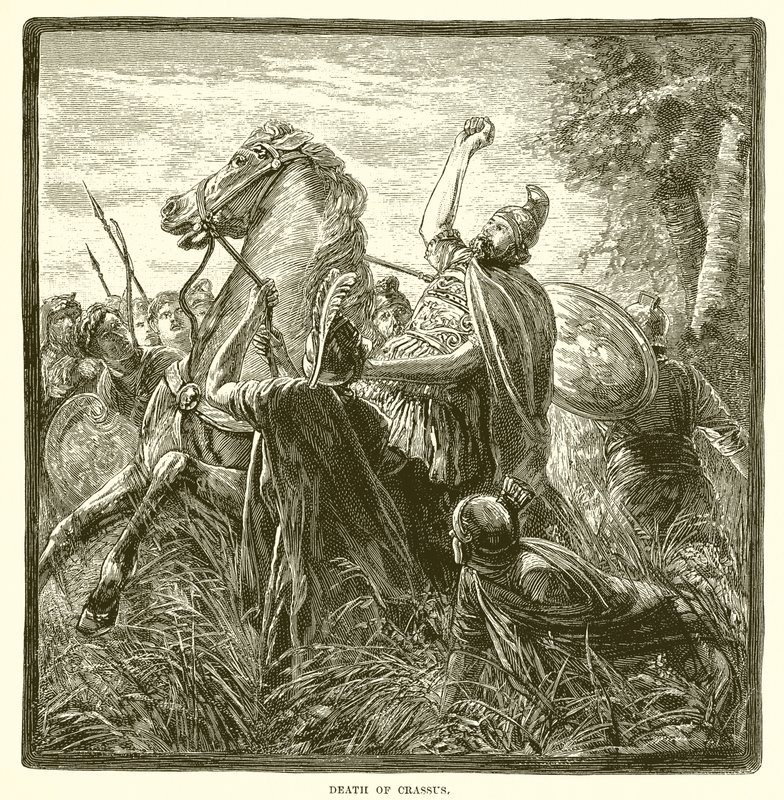 Mort de Crassus - English School