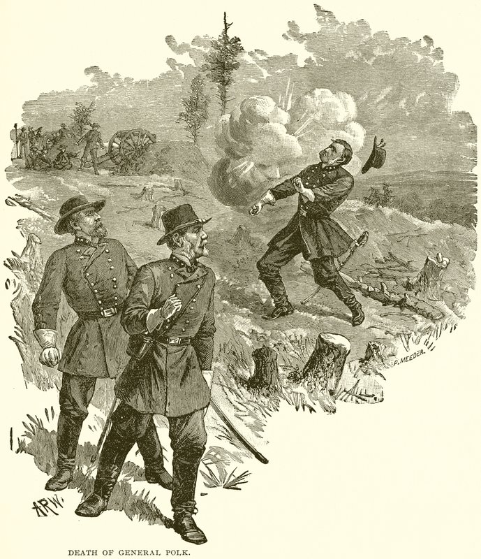 La mort du général Polk - English School