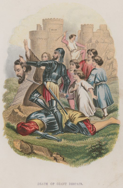Mort du Géant Désespoir - English School