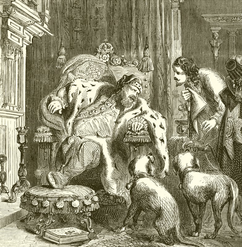 Mort de Jacques Ier, 1525 - English School