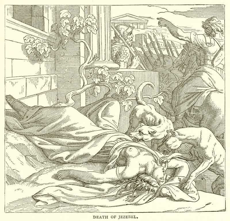 La mort de Jézabel - English School