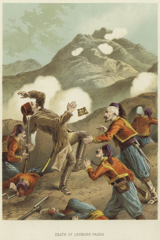Mort de Lehmann Pacha - English School