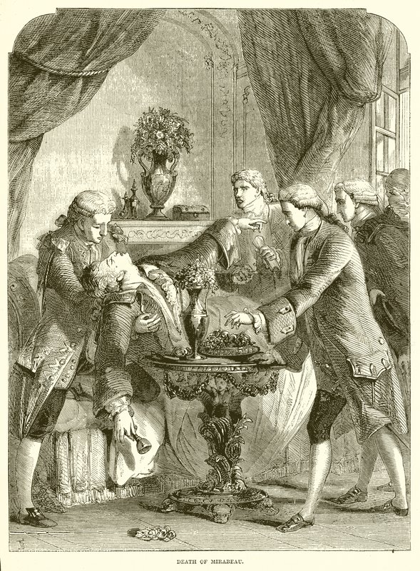 Mort de Mirabeau - English School