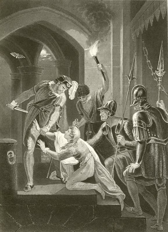 Mort du Prince Arthur - English School