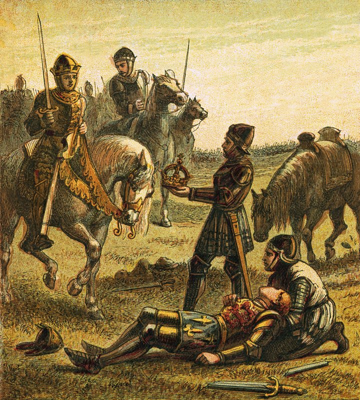 Mort de Richard III - English School