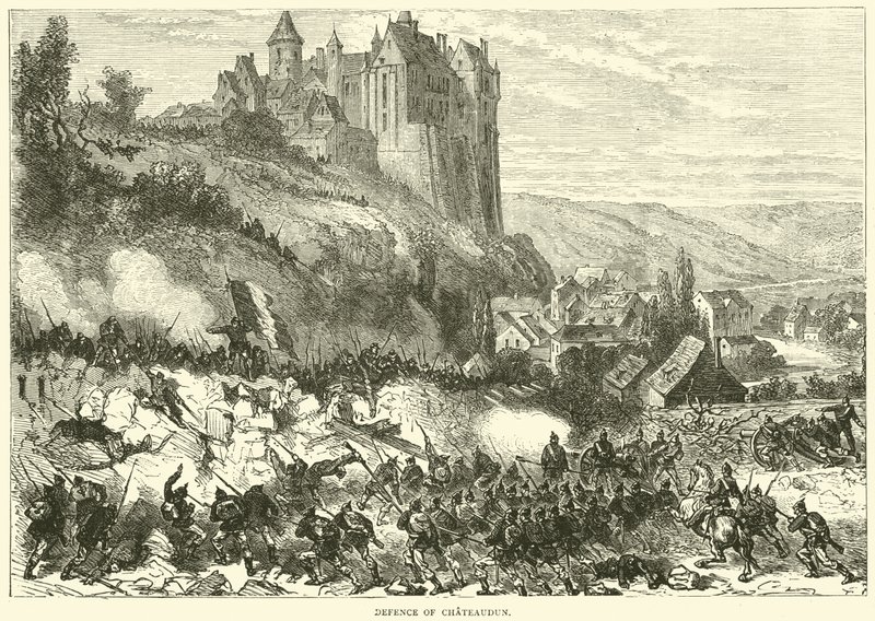Défense de Châteaudun, octobre 1870 - English School