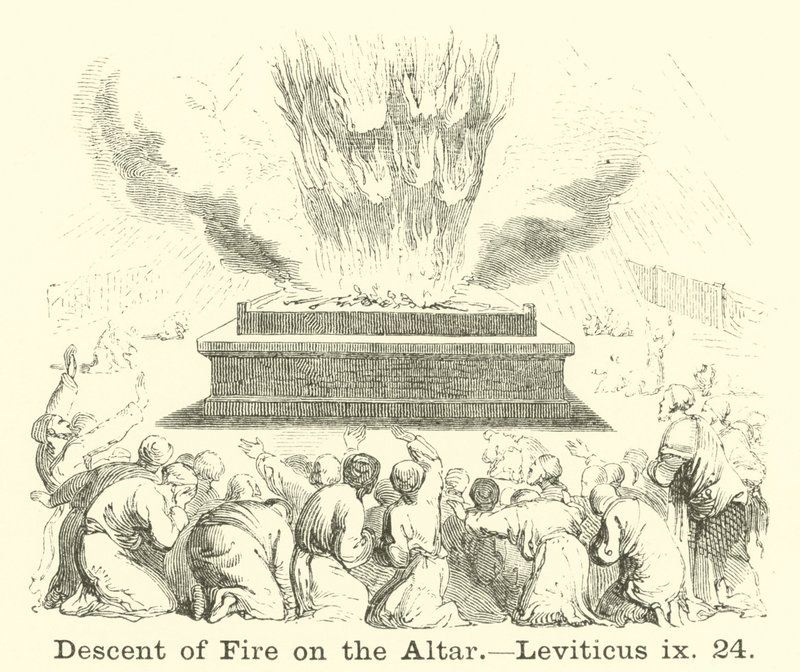 Descente du feu sur l