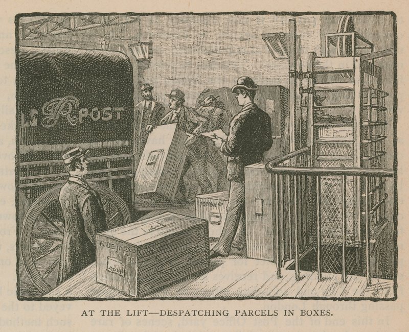 Expédition de colis en boîtes - English School