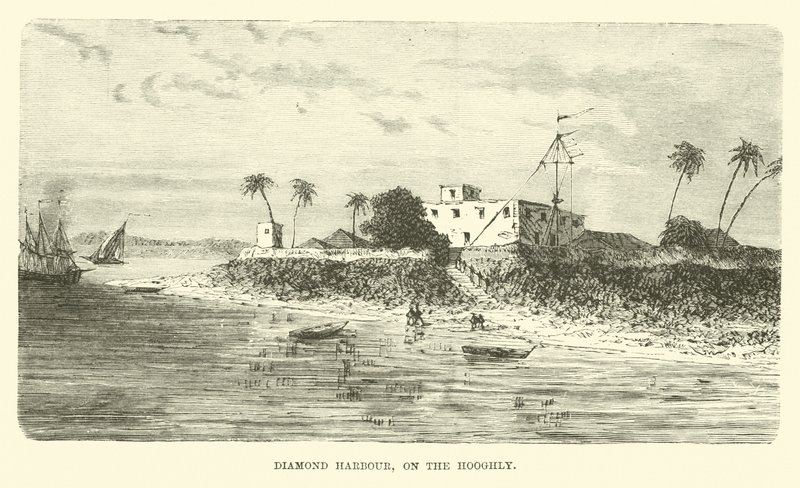 Diamond Harbour, sur le Hooghly - English School