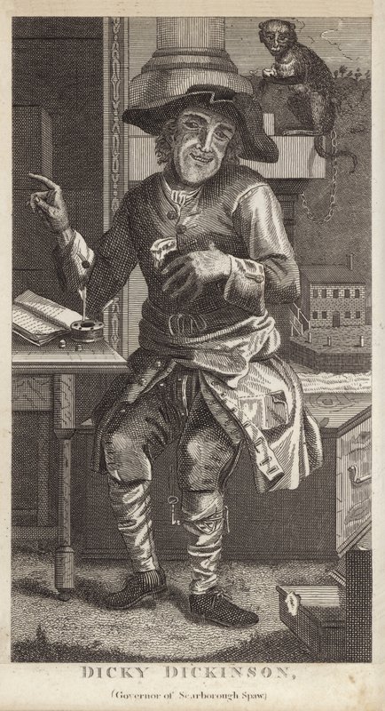 Dicky Dickinson, gouverneur de Scarborough Spaw - English School