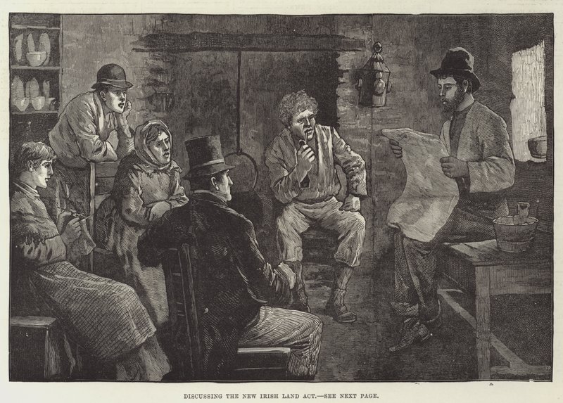 Discussion sur la nouvelle loi foncière irlandaise - English School