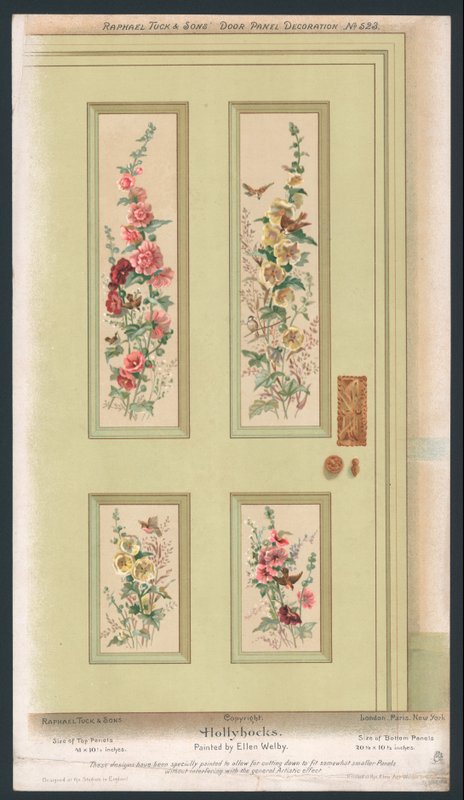 Décoration de Panneau de Porte - English School