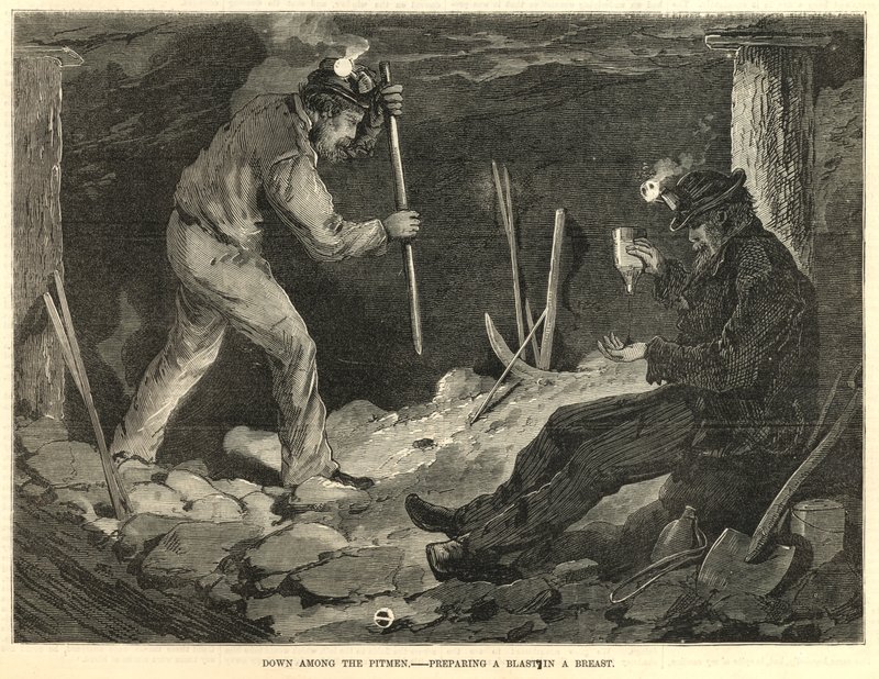 Parmi les mineurs - préparation d
