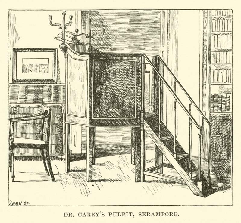 Chaire du Dr Carey, Serampore - English School