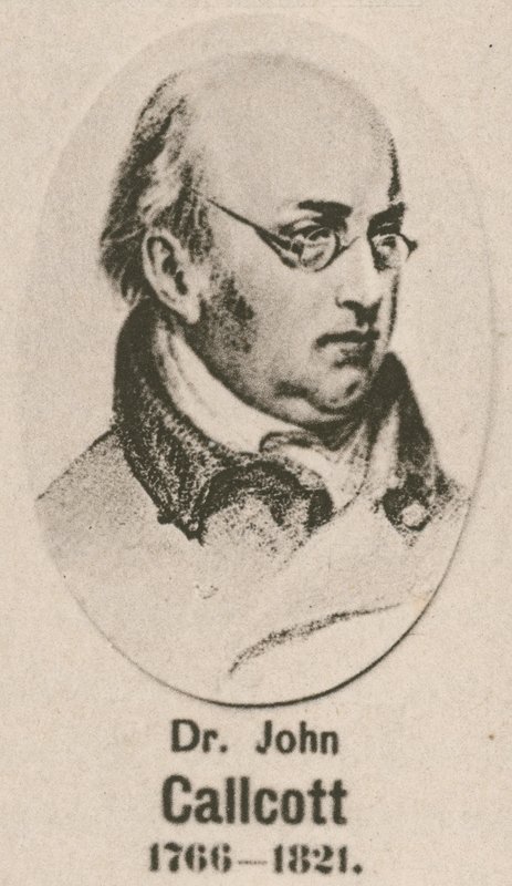 Dr John Callcott - English School