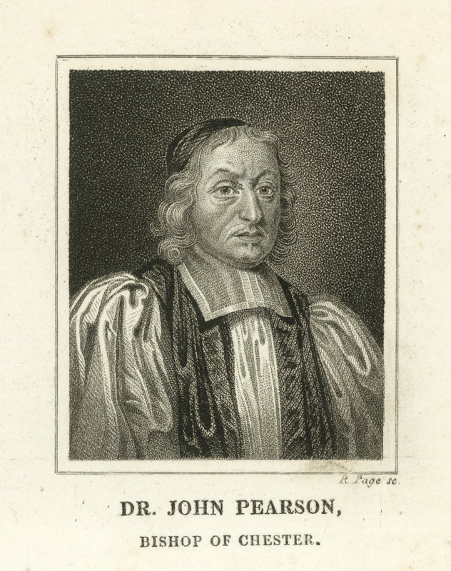 Dr John Pearson, évêque de Chester - English School