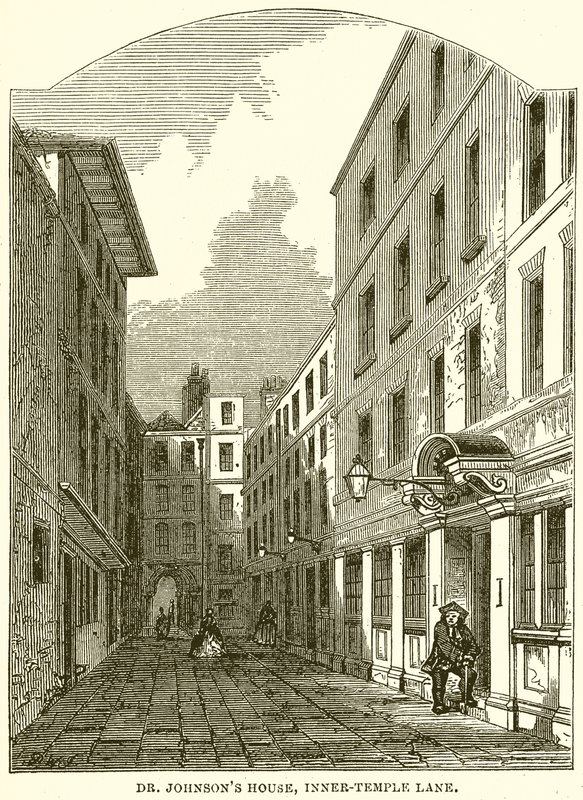 Maison du Dr. Johnson, Inner-Temple Lane - English School