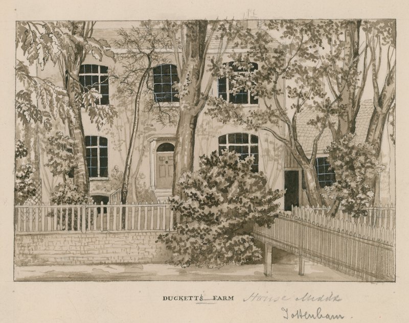 Ducketts Farm House, Tottenham, Londres - English School