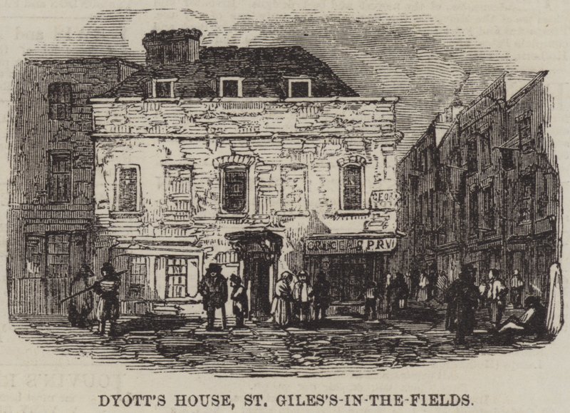 Maison de Dyott, St Giles-in-the-Fields - English School