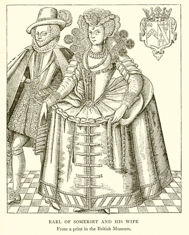 Comte de Somerset et sa femme - English School