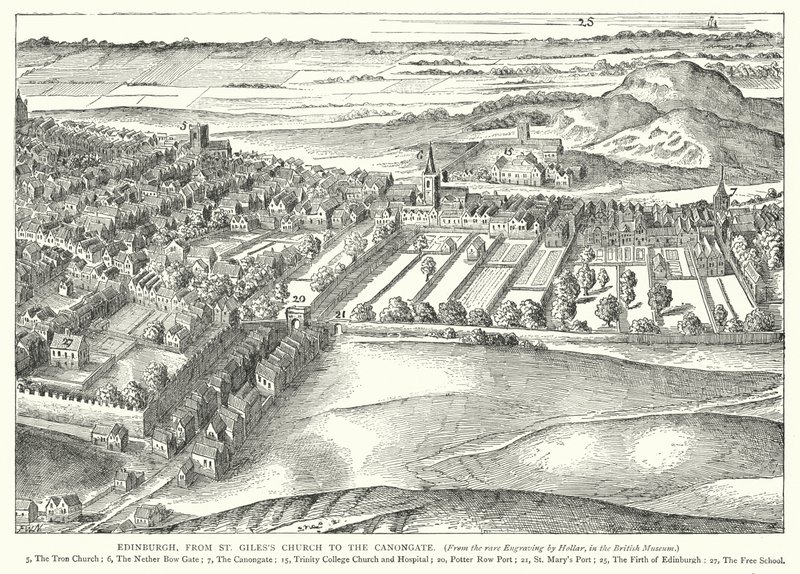 Édimbourg, de l