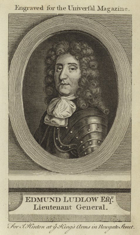 Edmund Ludlow Esq., lieutenant général - English School