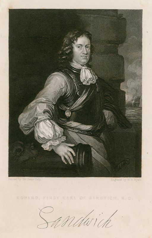 Edward Montagu, Comte de Sandwich - English School