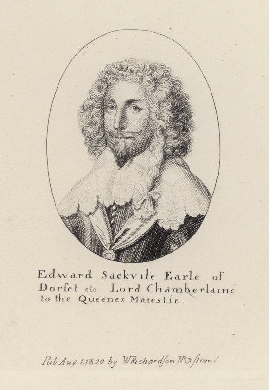 Edward Sackville, comte de Dorset (gravure) - English School