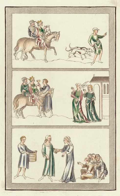 Édouard le Martyr, son assassinat, les parents de Thomas Becket - English School