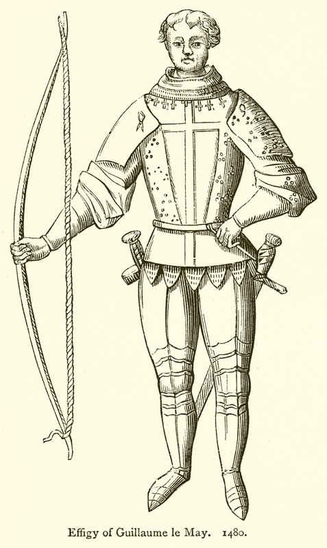 Effigie de Guillaume le May - English School