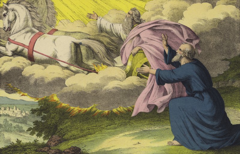 Élie emporté au ciel - English School