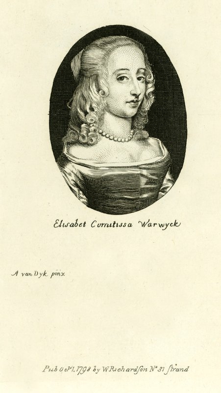 Elizabeth, Comtesse de Warwick - English School