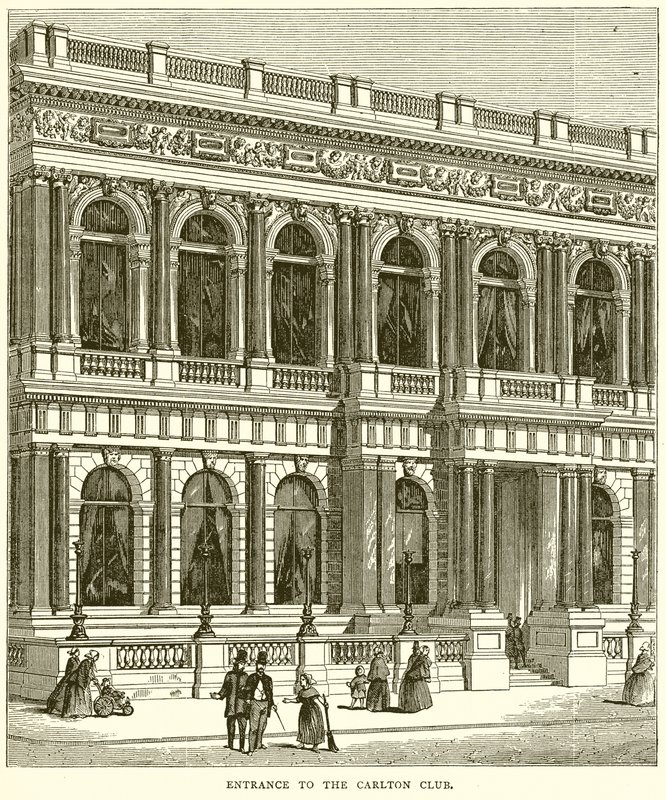 Entrée du Carlton Club - English School