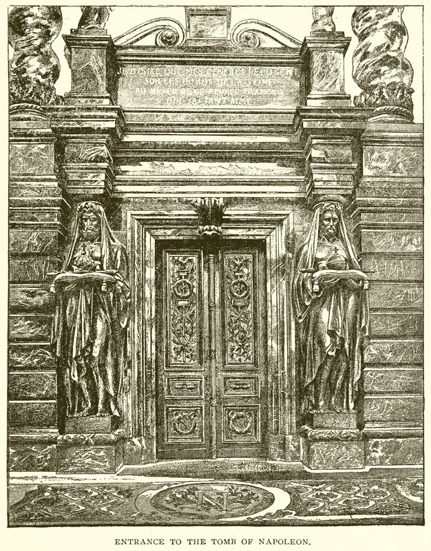 Entrée du tombeau de Napoléon - English School