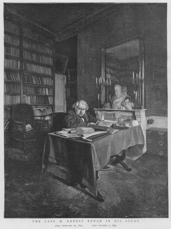 Ernest Renan, philosophe et historien des religions français, dans son étude - English School