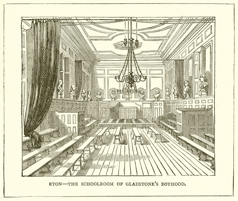 Eton--La salle de classe de l