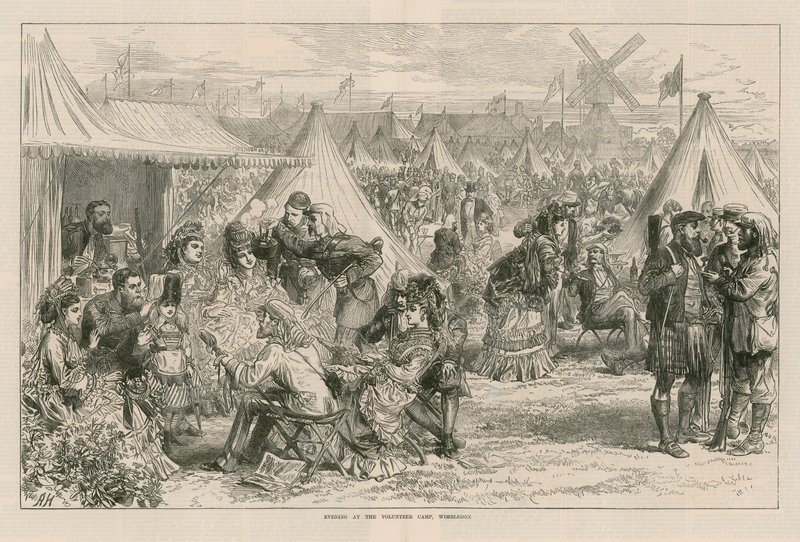 Soir au camp des volontaires - English School