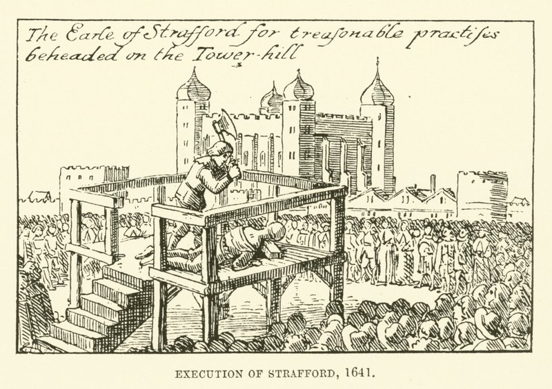 Exécution de Strafford - English School