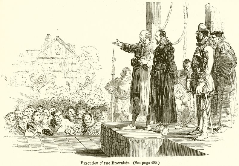 Exécution de deux Brownistes - English School