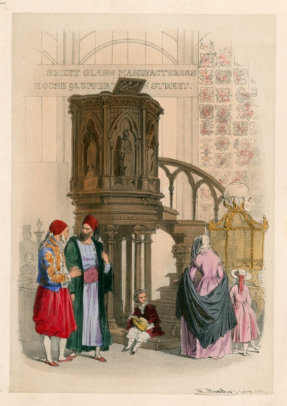 Expositions à la Grande Exposition, Palais de Cristal, Hyde Park - English School