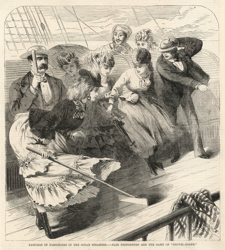 Artistes de foire et le jeu de la pelle - English School